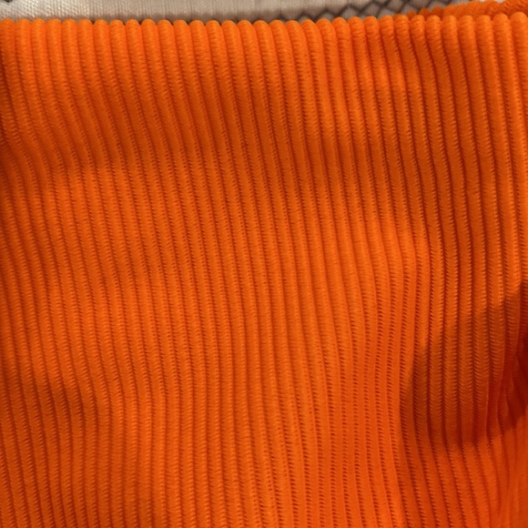 NWT Beach Riot Celine One Piece in Oriole Orange - Picture 7 of 11